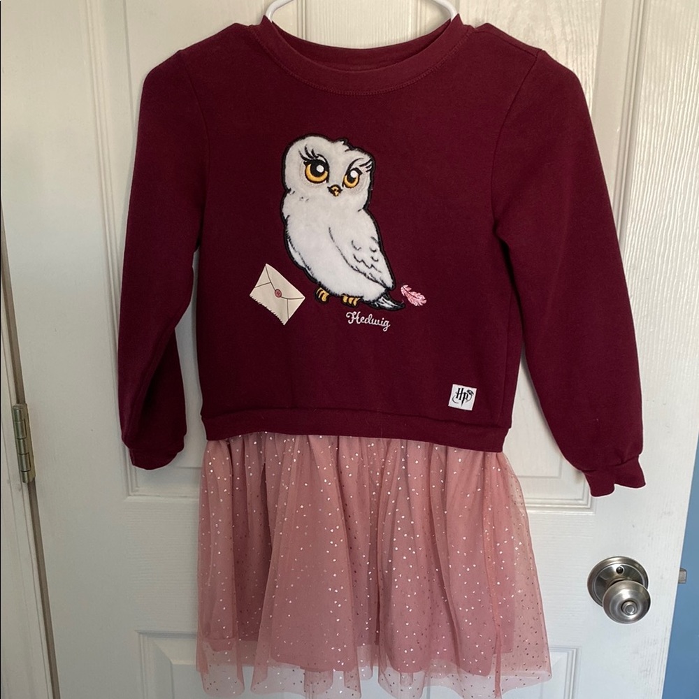 Harry Potter x H&M Burgundy Dress. Girls 6x-7